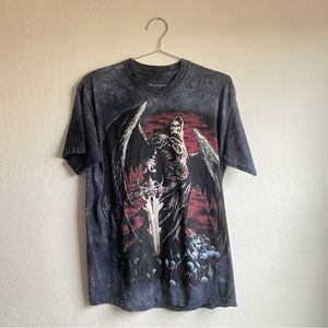 Winged Grim Reaper The Mountain T-Shirt